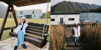 Bikin Iri Army Ini 7 Potret Agatha Pricilla Liburan di Korea Selatan, Nangis Haru Sampai Sujud Bisa Nginap di Villa In The Soop BTS