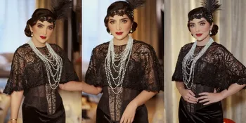 Bikin Lupa Kalau Sudah Jadi Nenek, 7 Potret Penampilan Glamor Ashanty Usung Gaya 'THE GREAT GATSBY' - Pakai Korset Pamer Pinggang Ramping