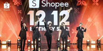 Bikin MOA Histeris, TOMORROW X TOGETHER Berikan Kejutan Spesial dalam Shopee 12.12 Birthday Sale TV Show
