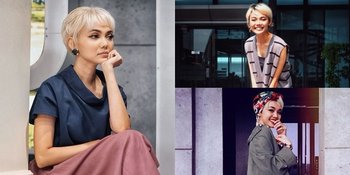 Bikin Netizen Khawatir, 15 Potret Terbaru Rina Nose Yang Dinilai Terlalu Kurus - Rambut Cepak dan Blonde Curi Perhatian