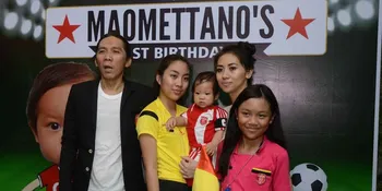 Bimbim Slank Jadi 'Pelatih Sepakbola' di Ulang Tahun Sang Anak