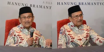 BJ Habibie Meninggal, Reza Rahadian - Melanie Subono Datang di Rumah Duka