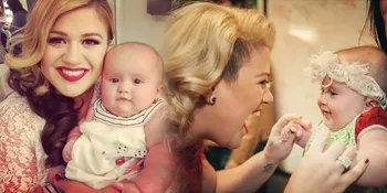 Bocorkan 'Heartbeat Song', Kelly Clarkson Pamer Bayi Gendutnya