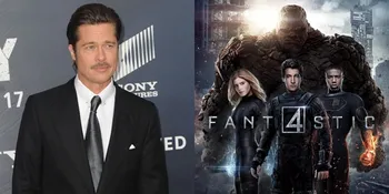 Brad Pitt Bakal 'Bersaing' Dengan Jagoan 'FANTASTIC FOUR'