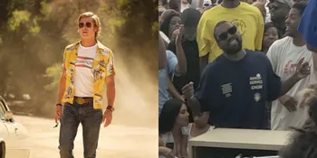 Brad Pitt Jadi Jemaat Istimewa di Kebaktian Kanye West