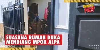 BREAKING NEWS! Suasana Rumah Duka Terkini Mpok Alpa, Warga Berkerumun Menunggu&#160;Jenazah