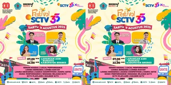 Brebes Jadi Kota Pertama Kemeriahan 'FESTIVAL SCTV 35', Bisa Jumpa Artis Sinetron SCTV