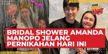 BRIDAL SHOWER AMANDA MANOPO: Pakai Baju Couple Dengan Kenny Austin - Hari Ini Menikah