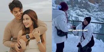 Brisia Jodie Resmi Dilamar Jonathan Alden di Swiss