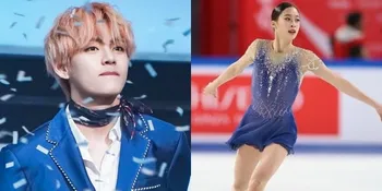 Bucin Banget Sama V BTS, Atlet Ice Skating Ini Mengaku Mau Jika Diajak Kencan