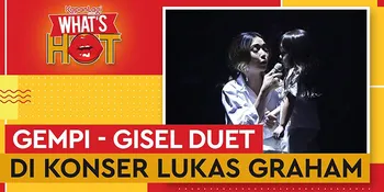 Buka Konser Lukas Graham, Gempi - Gisel Duet