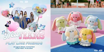 Bunnies Antusias! Pop-Up Store &#8216;PLAY LINE FRIENDS Featuring NEWJEANS Merchandise&#8217; Hadir di Indonesia Pertama Kalinya di Centrall Park Mall