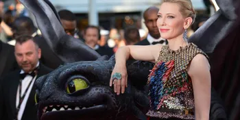 Cannes 2014, Ada Naga di Promo 'HOW TO TRAIN YOUR DRAGON 2'