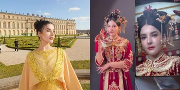 Manglingi, 7 Potret Tasya Farasya Makeup ala Pengantin China - Paras Cantiknya bak Unreal