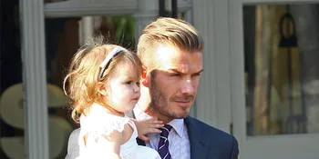 Cantiknya Rambut Panjang Harper Beckham