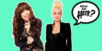 Carly Rae Jepsen Beri Kado 'Mesin Waktu' Untuk Cyndi Lauper