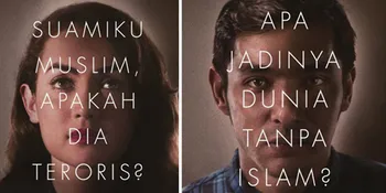 Cast 'BULAN TERBELAH DI LANGIT AMERIKA' Foto di Golden Gate