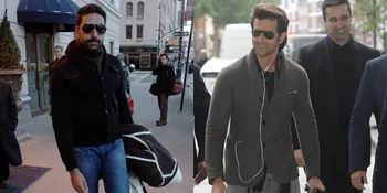 Cedera, Hrithik Roshan 'Nekat' Pesta Bareng Abhishek Bachchan