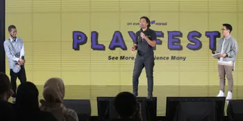 Cerita Dimas Djay Tentang Karya Nyeleneh dan Randomnya di Playfest 2022 by Narasi
