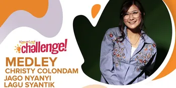 Christy Colondam Terima Tantangan Medley Sejumlah Lagu, Begini Hasilnya