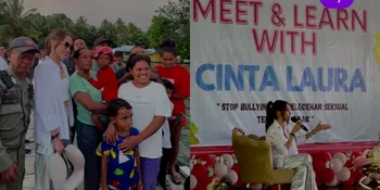 Cinta Laura Ungkap Alasannya Tak Mau Dibayar Saat Melakukan Aksi Sosial di Kota Masohi