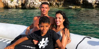 Cristiano Ronaldo Ajak Georgina Rodriguez Kencan Bareng Anaknya