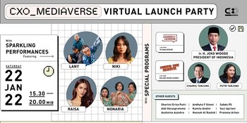 CXO Mediaverse Segera Digelar, Hadirkan Talkshow berkualitas hingga Musik Mancanegara