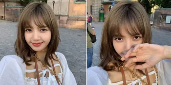 Dandan Gothic & Pakai Lipstik Hitam, Lisa BLACKPINK Tetap Cantik Banget!