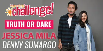 Datang ke Studio Kapanlagi.com, Jessica Mila &#38; Denny Sumargo Mainan Truth Or Dare