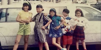 Dea Ananda Bagikan Foto Lawas Trio Kwek Kwek, Bikin Nostalgia