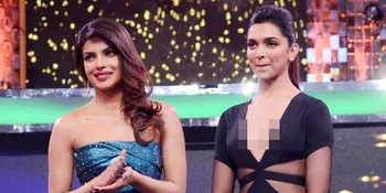 Deepika Padukone dan Priyanka Pakai Gaun Lace, Siapa Lebih Oke?