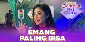 Demi HUT Indosiar, Dewi Perssik Rela Jatuh Bangun Di Ring Ice Skating