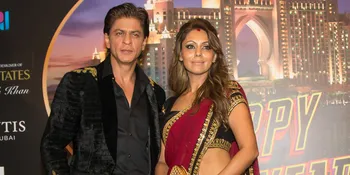 Demi Ultah Istri, Shahrukh Khan Cuti Syuting dan Pulang ke Mumbai