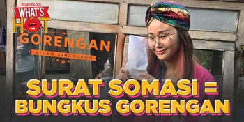 Denise Chariesta Jadikan Surat Somasi Medina Zein Bungkus Gorengan