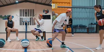 Denny Sumargo Tantang Istri Sandy Walsh Basket, Berujung Kalah