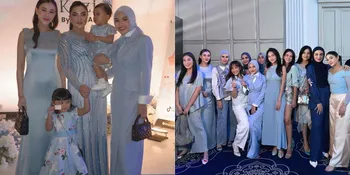 Deretan Artis yang Hadir di Launching Produk Skincare Ashanty, Kompak dengan Outfit Serba Biru