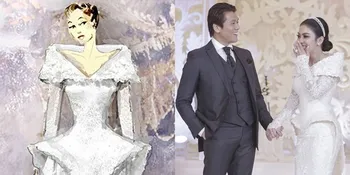 Desainer Rilis Sketsa Gaun Syahrini Untuk Gala Dinner di Jepang & Indonesia