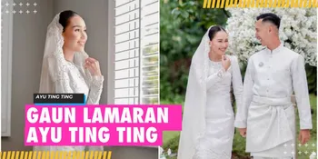 Detail Gaun Lamaran Ayu Ting Ting, Disebut Mirip Baju Istri Pangeran Mateen