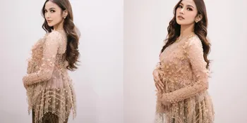 Detail Penampilan Mahalini dalam Momen Tasyakuran 7 Bulanan, Glowing dan Penuh Pesona