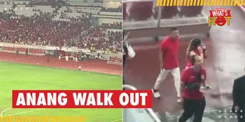 Detik-Detik Anang Hermansyah Walk Out Dari GBK di Tengah Penampilannya Usai Laga Indonesia Filipina