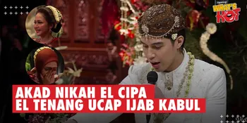 Detik-Detik El Rumi Ucapkan Ijab Kabul Dalam Satu Tarikan Napas, Tenang & Penuh Senyum Bahagia
