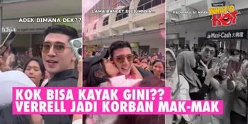Detik-Detik Verrell Bramasta Dipeluk &#38; Dicium Ibu-Ibu Di Singapura, Sampai Sembunyi Di Toilet