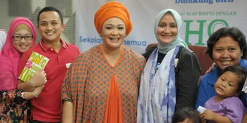 Dewi Hughes Dukung Sekolah Inklusi