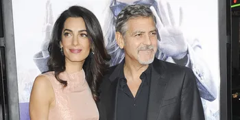 Di Depan Umum, Amal dan George Clooney Saling Tatap Penuh Cinta