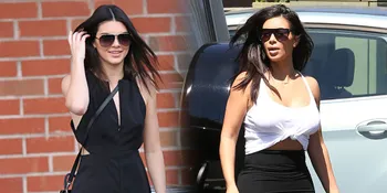 Di Samping Kendall Jenner, Kim Kardashian Mendadak Jadi Kurcaci