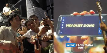 Diajak Duet Bareng Penonton Saat Manggung, Vidi Aldiano Dibikin Terkejut - Terbengong Dengar Suaranya