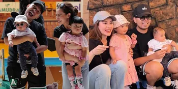 Diajak Jalan-Jalan, 7 Potret Kedekatan Ameena ke Thariq Halilintar dan Aaliyah Massaid