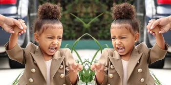 Dibarengi Sang Ayah, Lucunya North West Saat Latihan Balet