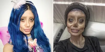 Dibilang Mirip Angelina Jolie sampai Corpse Bride, Sahar Tabar Pamerkan Wajah Asli