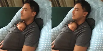 Digendong Hamish Daud, Baby Zalina Tampil Keren Pakai Sepatu Sneakers